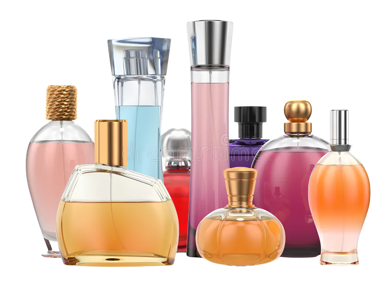 Coleção de perfumes